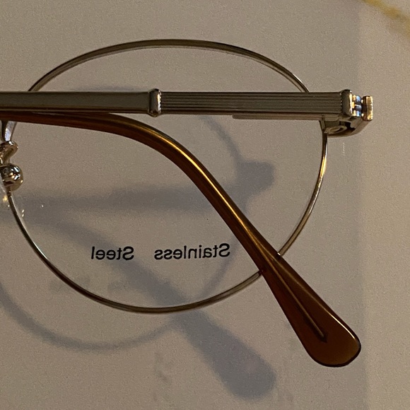 Round Vintage Sensation 729 Eyeglass Frame 48/21 Tortoise - Picture 4 of 5